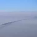 Another plane looks like a missile above the clouds, The Cats of Rhodes, Ρόδος, Greece - 24th October 2023