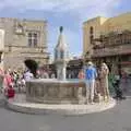 A fountain in the old town, The Cats of Rhodes, Ρόδος, Greece - 24th October 2023