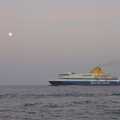 The Blue Star ferry heads out to Turkey, The Cats of Rhodes, Ρόδος, Greece - 24th October 2023