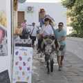 More tourists on donkeys, A Trip to Lindos and More Cats of Rhodes, Ρόδος και Λίνδος, Greece - 28th October 2023
