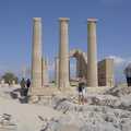 The temple of Athena Lindia, from 300BC, A Trip to Lindos and More Cats of Rhodes, Ρόδος και Λίνδος, Greece - 28th October 2023