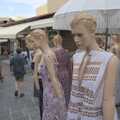 Fred wanders past some weird mannequins, A Trip to Lindos and More Cats of Rhodes, Ρόδος και Λίνδος, Greece - 28th October 2023