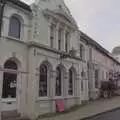 The old Bar 13, now a pawn shop, Painting the Set at the Village Hall, Garboldisham, Norfolk - 8th November 2023