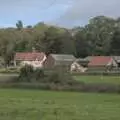 A view of the East Harling road at Garboldisham, Painting the Set at the Village Hall, Garboldisham, Norfolk - 8th November 2023