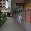 A concrete footpath to Anglia Square, The Graffiti of HMSO and Anglia Square, Coslany, Norwich - 22nd November 2023