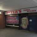 Another view of Peter's butcher , The Graffiti of HMSO and Anglia Square, Coslany, Norwich - 22nd November 2023