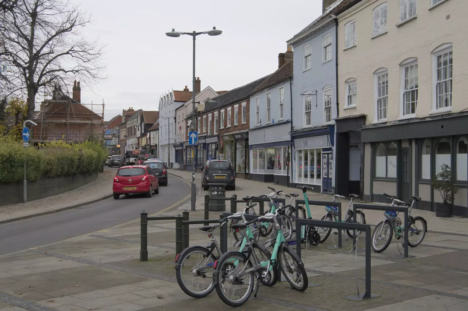 St. Augustine's Street, from The Graffiti of HMSO and Anglia Square, Coslany, Norwich - 22nd November 2023