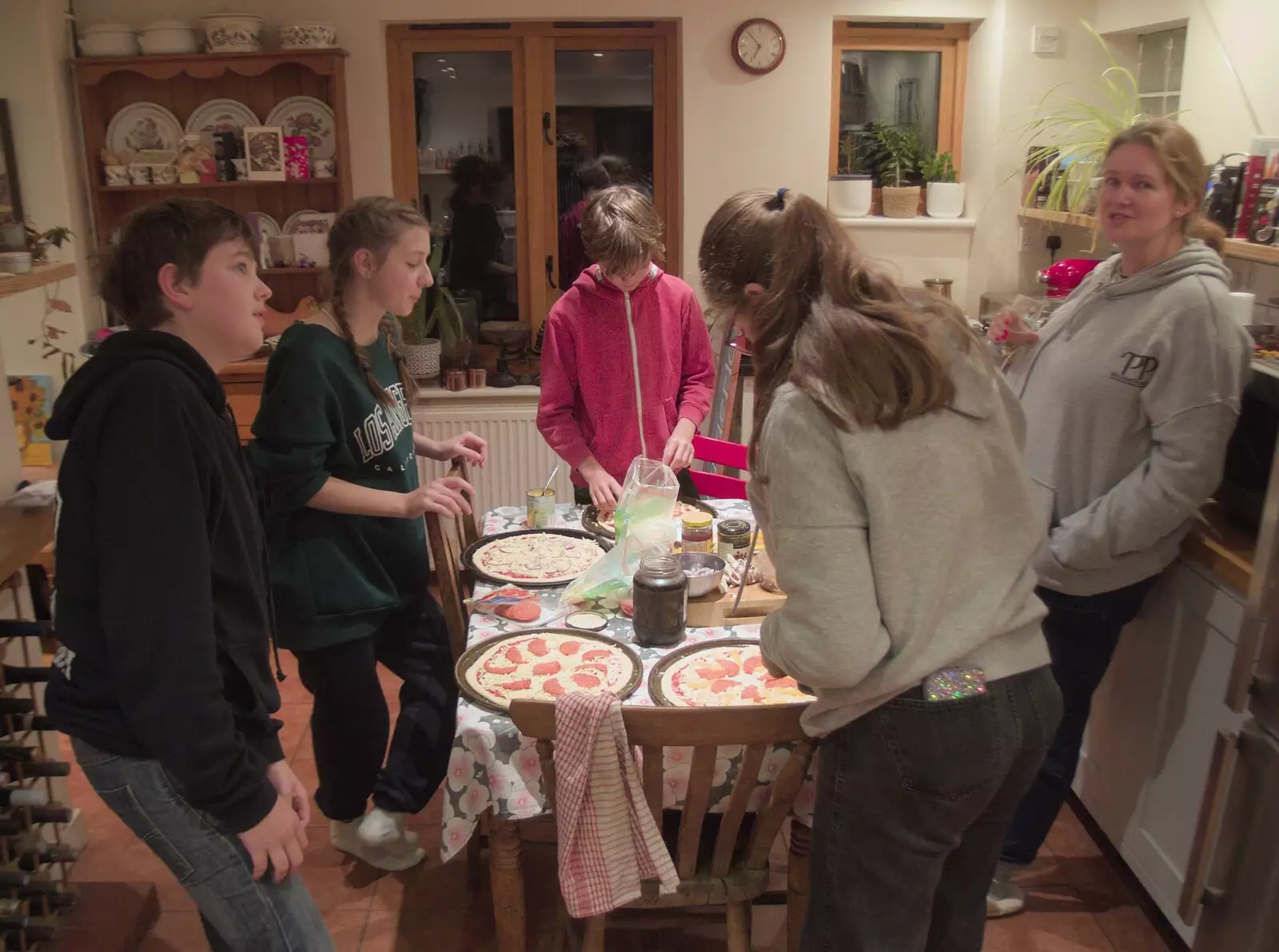 The next night we're doing homemade pizza, from The GSB and the Christmas Pudding Mixing, Wickham Skeith, Suffolk - 25th November 2023