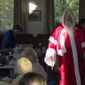 Adrian as Father Christmas, The GSB and the Christmas Pudding Mixing, Wickham Skeith, Suffolk - 25th November 2023