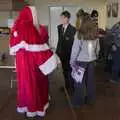 Adrian chats to Harry and Millie, The GSB and the Christmas Pudding Mixing, Wickham Skeith, Suffolk - 25th November 2023