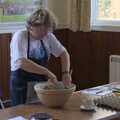 More vigorous mixing occurs, The GSB and the Christmas Pudding Mixing, Wickham Skeith, Suffolk - 25th November 2023