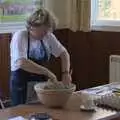 More vigorous mixing occurs, The GSB and the Christmas Pudding Mixing, Wickham Skeith, Suffolk - 25th November 2023