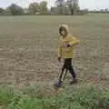 Harry in another field, The GSB and the Christmas Pudding Mixing, Wickham Skeith, Suffolk - 25th November 2023