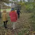 We head into the Oaksmere's balloon field, The GSB and the Christmas Pudding Mixing, Wickham Skeith, Suffolk - 25th November 2023