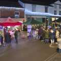 Gazebos on Broad Street, The Christmas Lights Switch On, Eye, Suffolk - 1st December 2023