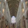 Looking west along the nave, A Tour of the Cathedral, Norwich, Norfolk - 2nd December 2023