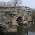 The C14th Bishop Bridge at Bishopgate, A Tour of the Cathedral, Norwich, Norfolk - 2nd December 2023