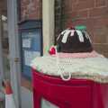 There's a knitted pudding on a postbox in Eye, The Lost Architecture of Ipswich, Suffolk - 11th December 2023