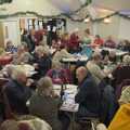 There's a very good turnout, Christmas Music with the GSB, Gislingham, Suffolk - 15th December 2023