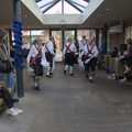 There's Morris dancing in the Oaksmere's atrium, Christmas and Boxing Day, Brome, Suffolk - 25th December 2023
