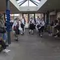 There's Morris dancing in the Oaksmere's atrium, Christmas and Boxing Day, Brome, Suffolk - 25th December 2023