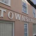 On old shop sign: Townsends, A Postcard from Manningtree, Essex - 9th January 2024