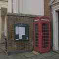 A K6 phonebox outside the town hall, A Postcard from Manningtree, Essex - 9th January 2024