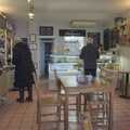 We're in Hobson's café, A Postcard from Manningtree, Essex - 9th January 2024