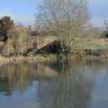 The holiday cottage behind the lake, The Preservation of Ickworth House, Horringer, Suffolk - 18th January 2024
