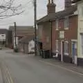 Looking down Chapel Street, A February Miscellany, Diss and Woodbridge, Suffolk - 3rd February 2024