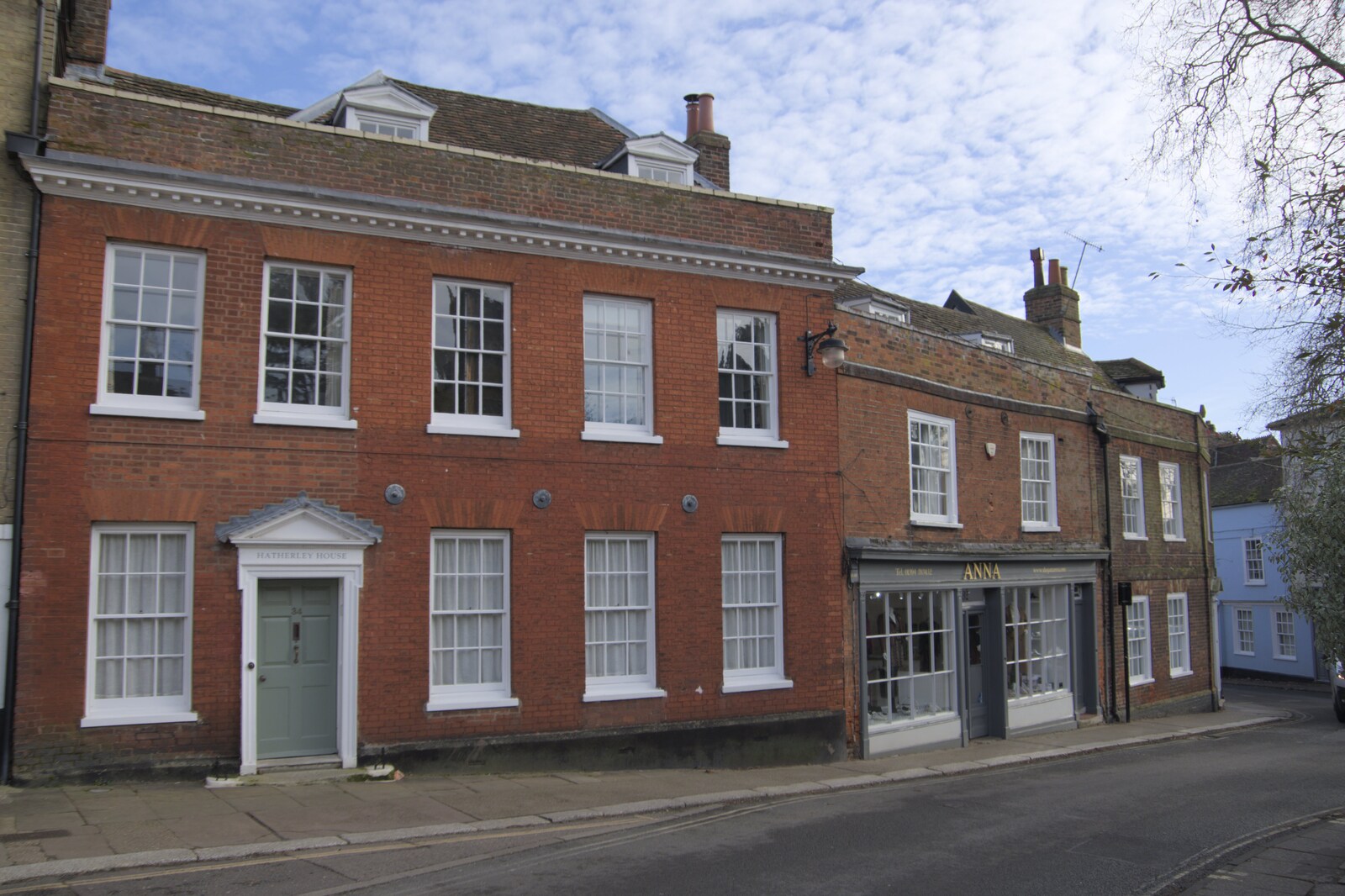 A nice Regency house on Church Street in Woodbridge from A February Miscellany, Diss and Woodbridge, Suffolk - 3rd February 2024