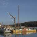 A traditional sailing barge, A February Miscellany, Diss and Woodbridge, Suffolk - 3rd February 2024