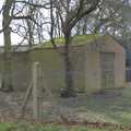 One of the old WWII buildings near Permastore, A Long Walk Around the Airfield, Eye, Suffolk - 11th February 2024