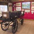 A hearse carriage in the castle museum, Framlingham, Aldeburgh and the USAAF Heritage Trust, Hoxne, Suffolk - 14th February 2024 