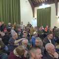St. Edmund's Hall in Hoxne is packed, Framlingham, Aldeburgh and the USAAF Heritage Trust, Hoxne, Suffolk - 14th February 2024 