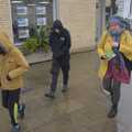 It's blowing a bit of a gale on Mere Street, Riddlequest at Sutton Hoo, Woodbridge, Suffolk - 23rd February 2024