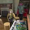 Harry hangs around near some Lego, Riddlequest at Sutton Hoo, Woodbridge, Suffolk - 23rd February 2024