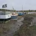 The tide is out on the Deben at Woodbridge, Riddlequest at Sutton Hoo, Woodbridge, Suffolk - 23rd February 2024