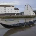 A Saxon-style boat down by the Woodbridge Tide Mill, Riddlequest at Sutton Hoo, Woodbridge, Suffolk - 23rd February 2024