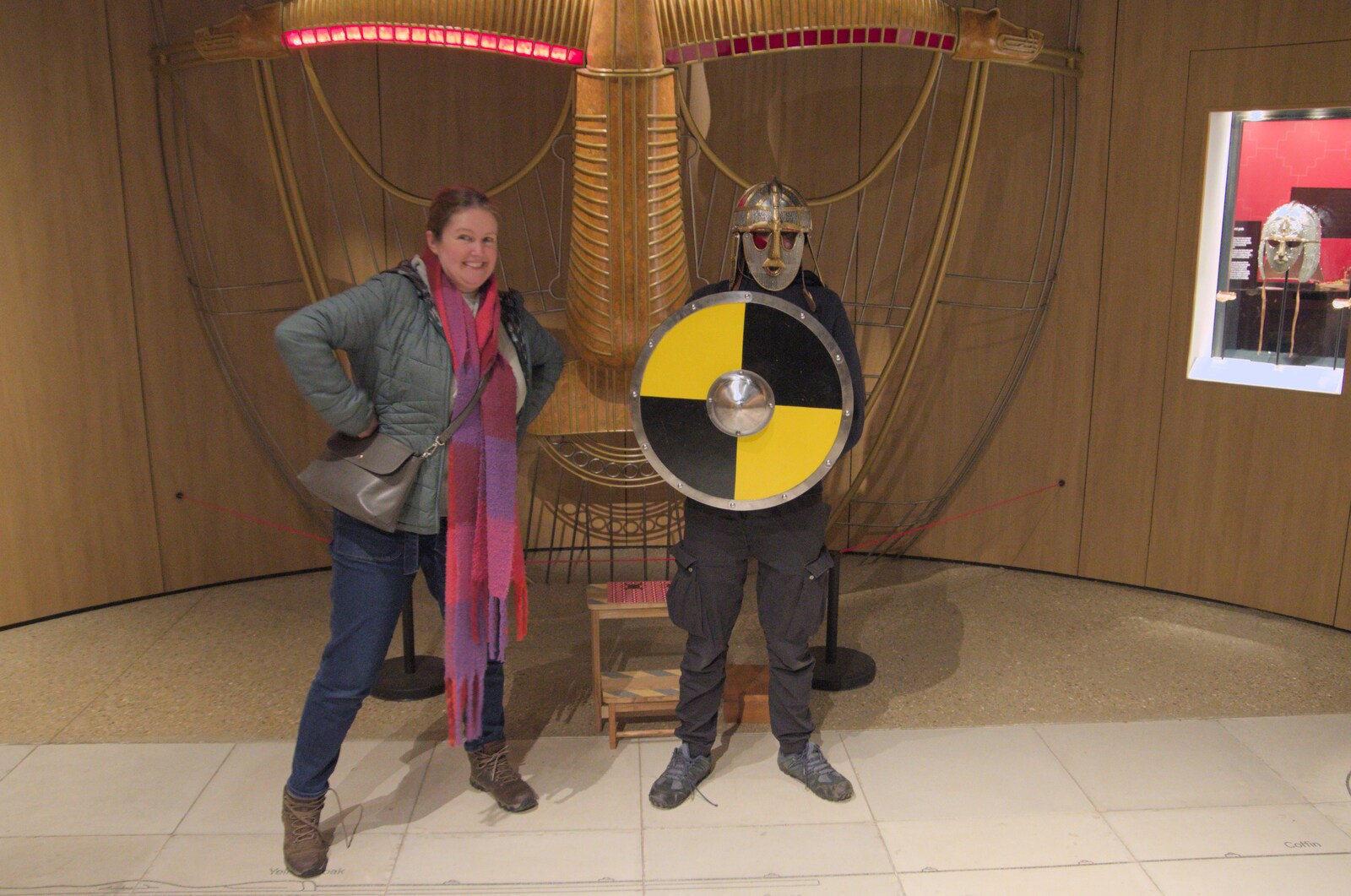 Isobel and Fred from Riddlequest at Sutton Hoo, Woodbridge, Suffolk - 23rd February 2024