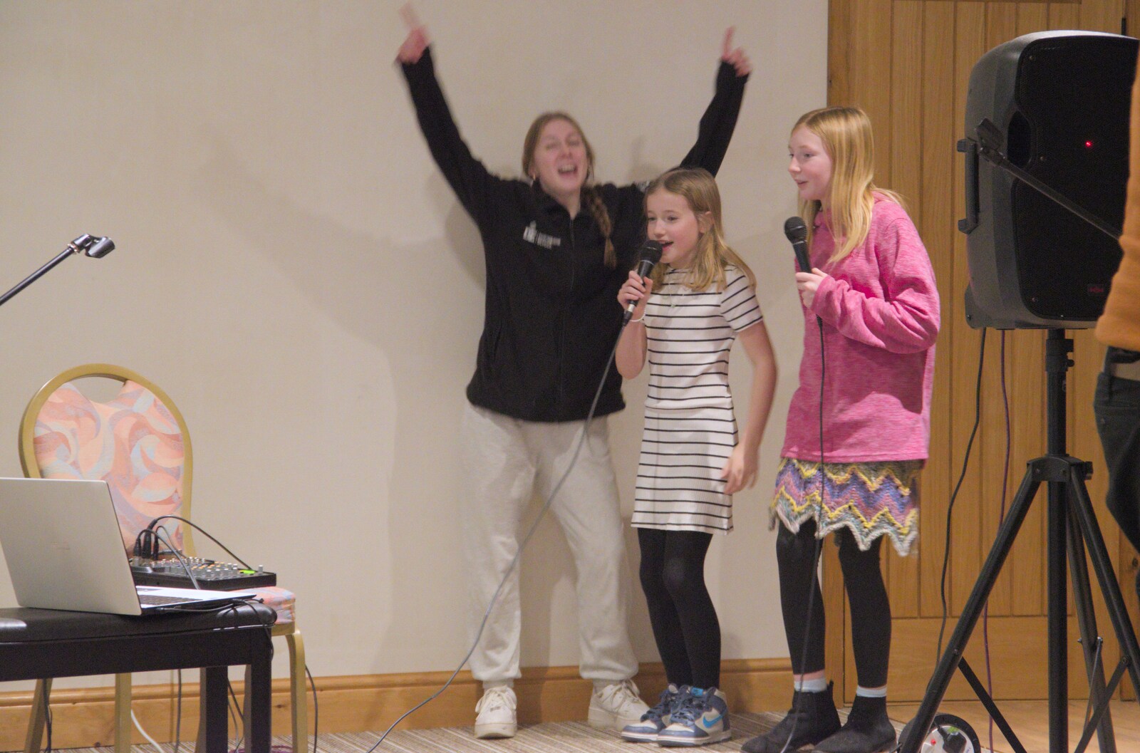 Soph the Roph joins in with karaoke from Palgrave Player's Wrap Party and a March Miscellany, Suffolk - 6th March 2024