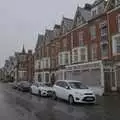 The Marlborough on Sea Road is still derelict, Felixstowe in the Rain, Suffolk - 10th March 2024