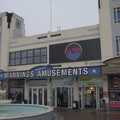 Manning's - built in the 1940s in a 30s style, Felixstowe in the Rain, Suffolk - 10th March 2024