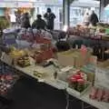 Someone scopes out the knock-down food on offer, Felixstowe in the Rain, Suffolk - 10th March 2024