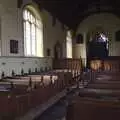 A look back down the nave of St. Mary of Pity, Celebration at Snape Maltings, and an Irish Quiz, Brome, Suffolk - 13th March 2024