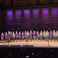 A primary school finishes its singing, Celebration at Snape Maltings, and an Irish Quiz, Brome, Suffolk - 13th March 2024