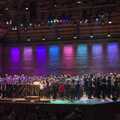 The massed schools for Celebration 2024, Celebration at Snape Maltings, and an Irish Quiz, Brome, Suffolk - 13th March 2024