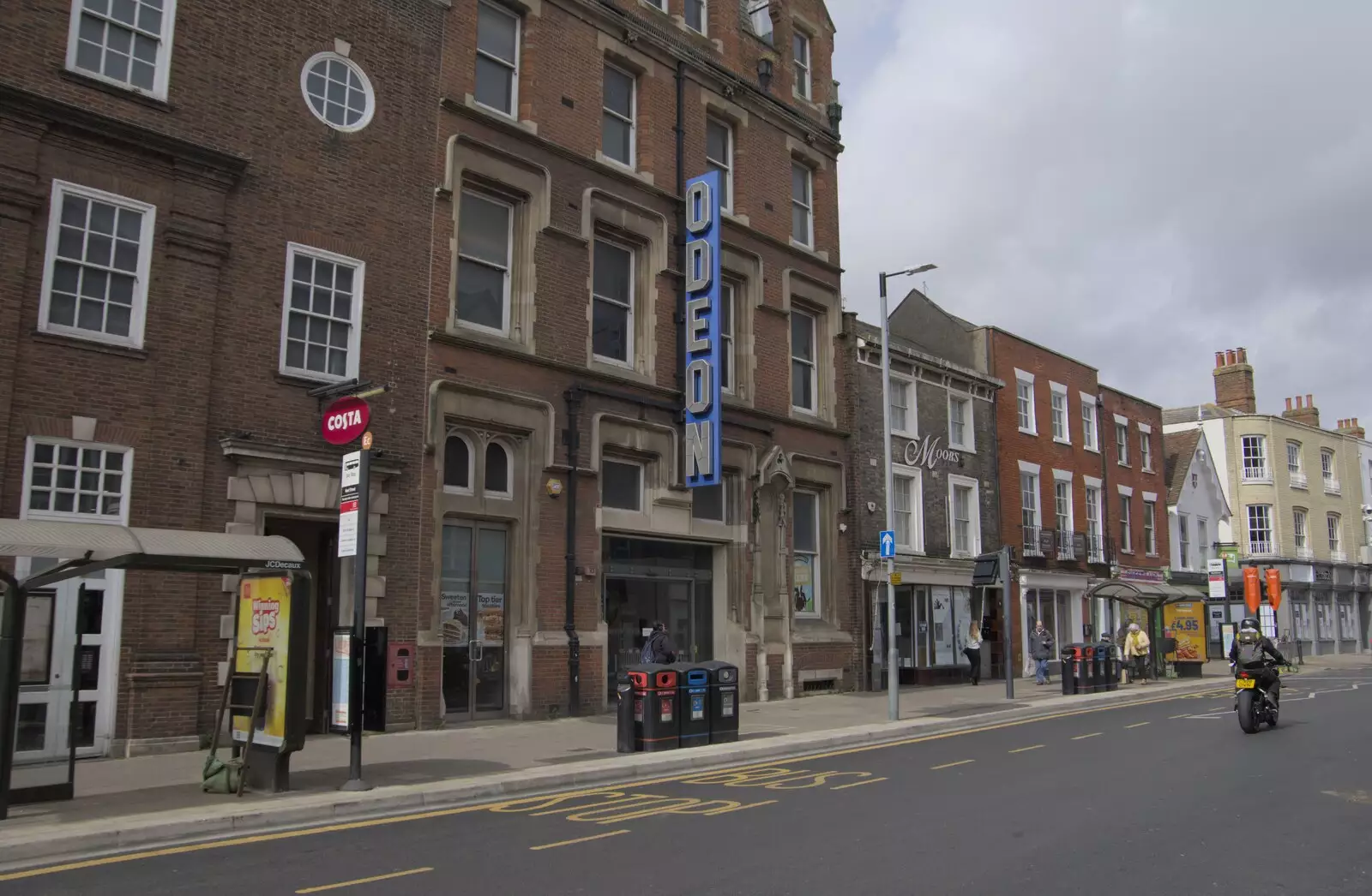 There's an unexpected Odeon cinema on North Hill, from A Cricket Quiz, and a Postcard from Colchester, Essex - 25th March 2024