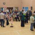 The crowds dissipate after the first performance, Shopping in Bury, and Celtic Nights at the Village Hall, Garboldisham, Norfolk - 6th April 2024