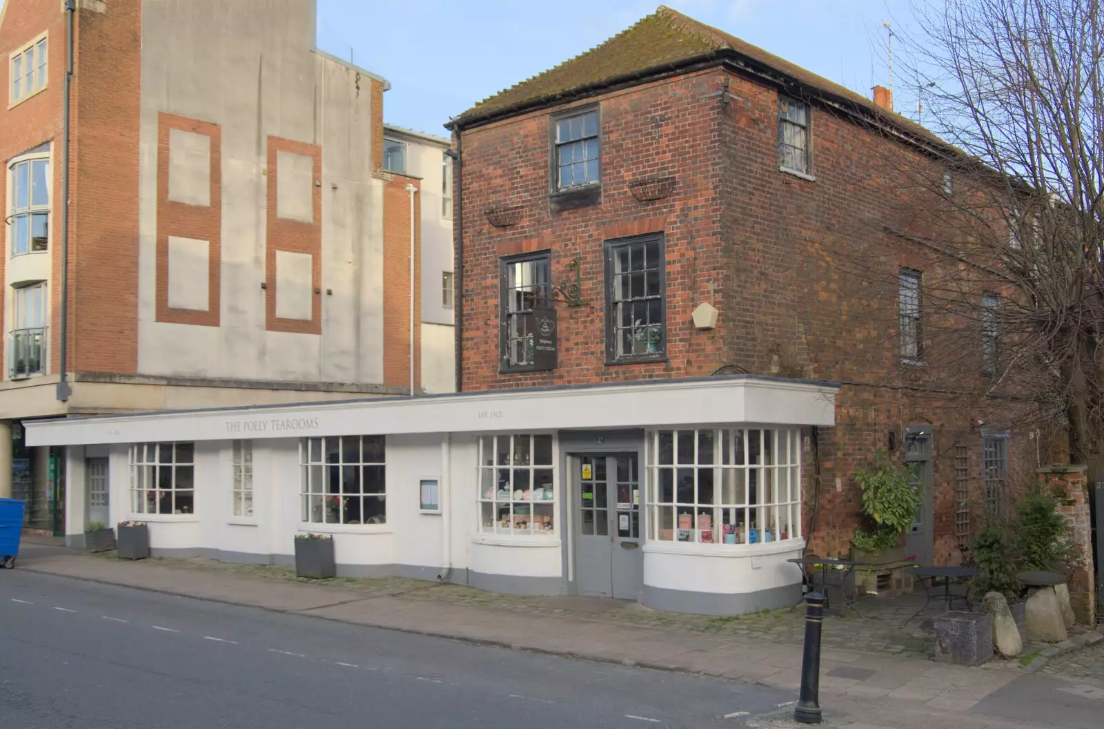 The legendary Polly Tea Rooms, from A Postcard from Marlborough and a Walk on the Herepath, Avebury, Wiltshire - 8th April 2024